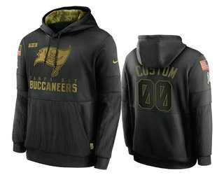 Tampa Bay Buccaneers Customized Black Salute To Service Sideline Performance Pullover Hoodie,We sell and wholesale Tampa Bay Buccaneers Customized Black Salute To Service Sideline Performance Pullover Hoodie on line form chian!
